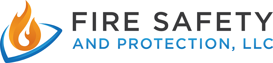 Fire safety and protection logo